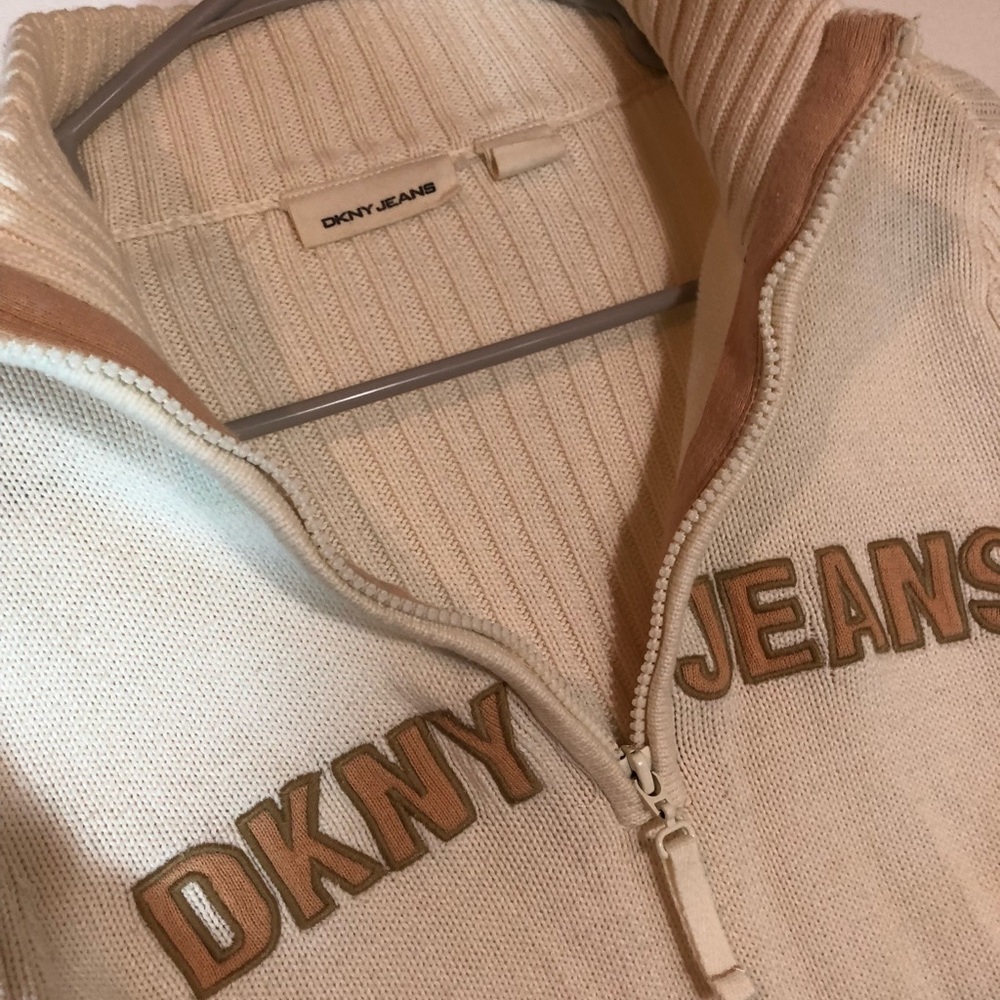 DKNY White Sweater